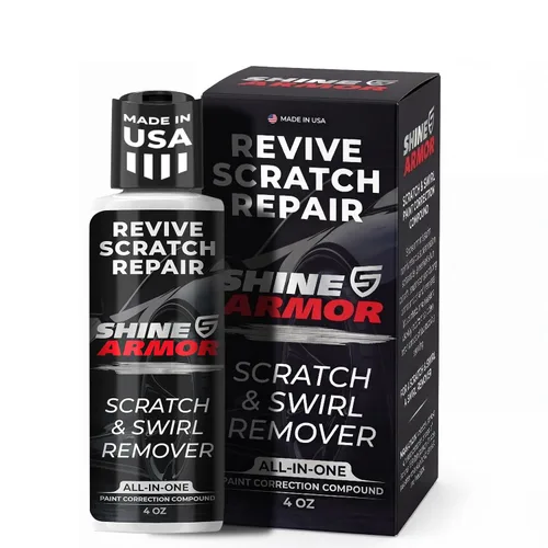SHINE ARMOR Removedor de Arañazos para Coche, Protección y Eliminación de Remolinos, Abrillantador 4oz