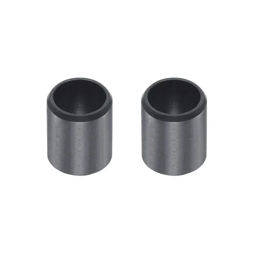 Miniatura 12 de uxcell Rodamientos de manga 0.197 in Diámetro 0.276 in OD 0.315 in Longitud POM Envueltos Bujes sin aceite Negro 2pcs