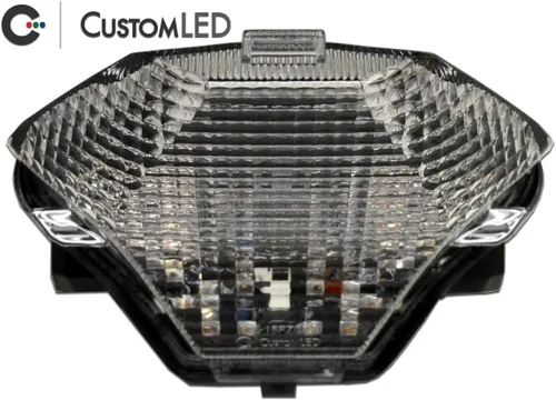 Miniatura 3 de Blaster-X - Luz trasera LED integrada para Yamaha YZF-R3 2015-2023 (lente transparente)