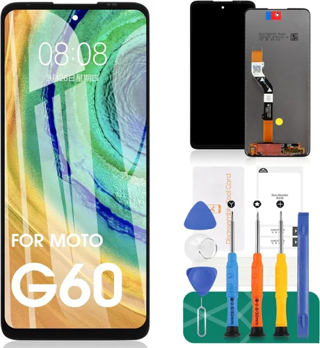 Para Motorola Moto G60/G60S/G40 Fusion Reemplazo de pantalla para Moto G60 Pantalla LCD para XT2133-2 XT2135-1 G60S Pantalla táctil G40 Fusion