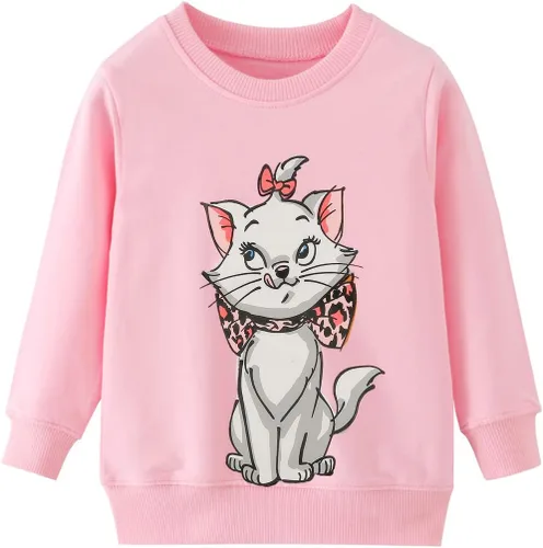 Miniatura 3 de RETSUGO Conjunto de camiseta y leggings con estampado de leopardo, 2 piezas, para niñas, ropa escolar y otoño