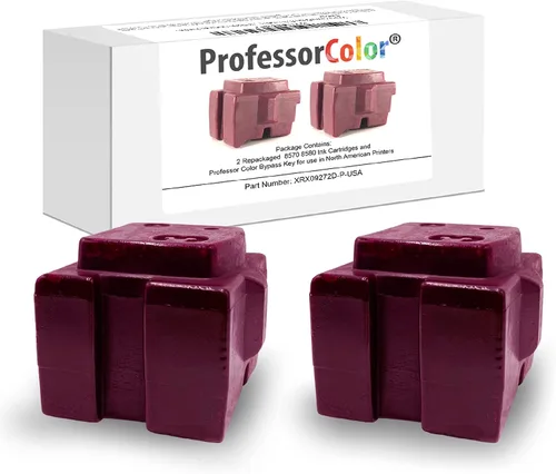 Miniatura 8 de La tinta ColorQube 8570 o ColorQube 8580 reemplaza 108R00926 108R00927 108R00928 108R00930 (10 tintas OEM reenvasadas), el paquete incluye llave