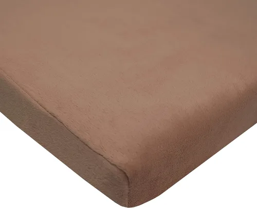 Miniatura 13 de TL Care Heavenly Soft - Sábana bajera ajustable de felpilla para cuna de 24 x 38 pulgadas, cálida y acogedora, color azul, para niños y niñas, se