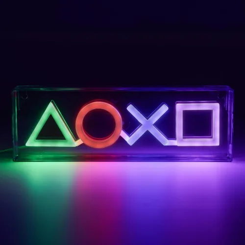 Miniatura 5 de Paladone PlayStation Luz LED de Neón - Independiente o Montable en Pared - Accesorios y Decoración para Sala de Juegos para Jugadores