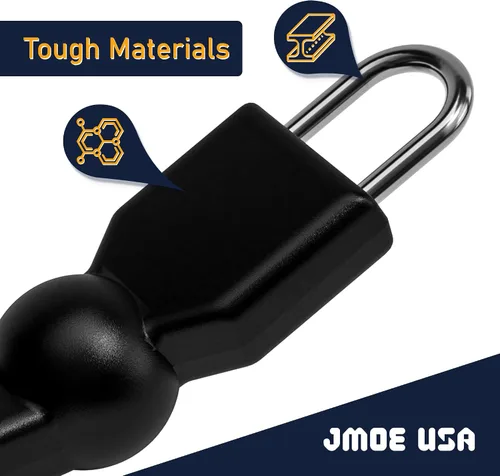 Miniatura 5 de Jmoe USA Tiradores de cremallera de repuesto con cierre en T Compatible con enfriadores suaves RTIC, refrigeradores de día, mochila y bolsas