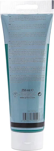 Miniatura 98 de PEBEO Studio Acrílicos de Alta Viscosidad, Acrílico Fino, 250 ml - Plata Iridiscente, 8.45 Fl Oz (Paquete de 1)