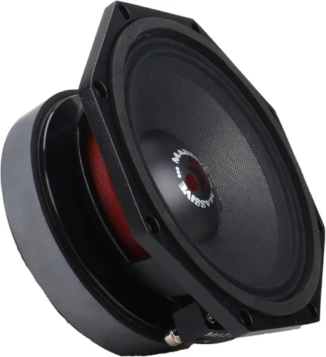 Miniatura 4 de Massive Audio MC6R - Cesta de fundición para altavoz de rango medio RMS de 8 ohmios de 6.5 pulgadas y 400 vatios