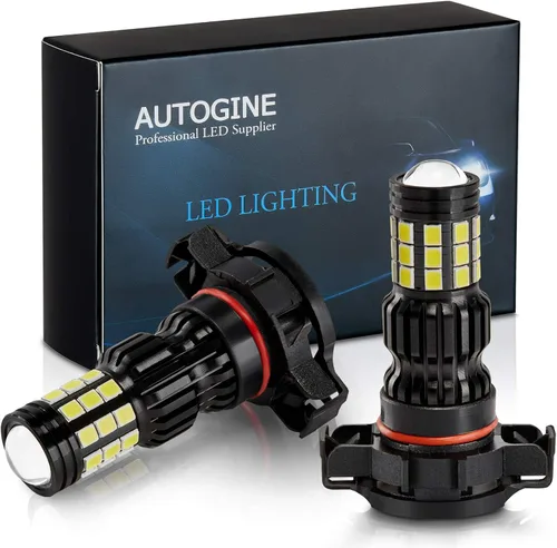 Miniatura 5 de AUTOGINE Bombillas antiniebla LED H11 H8 H16 extremadamente brillantes para luces DRL o antiniebla, 6000 K xenón blanco (paquete de 2)