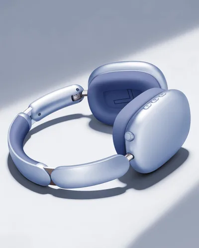 Miniatura 2 de Wentronic Y02 Auriculares con cancelación activa de ruido, auriculares inalámbricos Bluetooth 5.4 con micrófono, tiempo de reproducción de 60 horas