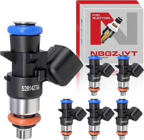 Miniatura 9 de Juego de 6 inyectores de combustible 5281427AA compatibles con Chrysler Pacifica 2017-2021, Voyager 2020-2021, Ram 1500 2019-2022, Dodge Durango