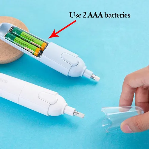 Miniatura 7 de Borrador eléctrico con 20 borradores eléctricos a pilas para dibujo de artistas, bocetos, dibujos, planos arquitectónicos, artes y manualidades