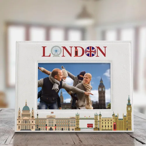 Miniatura 2 de KATE POSH Marco de fotos de Londres, vacaciones familiares en Londres, luna de miel, boda, decoración de Londres (5 x 7 horizontal)