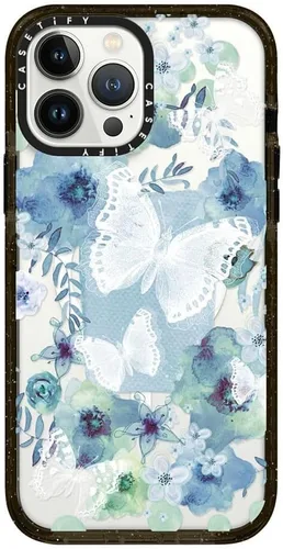 Miniatura 158 de Funda Impact de CASETiFY para iPhone 13 Pro Max con Magsafe - Estuche Claro Cuento de Invierno - Claro Negro Estuche transparente Winter Tale