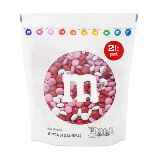 Miniatura 19 de M&M'S WORLD Galentine's Day - Caramelos de chocolate, 2 libras, celebra el amor con tu Galentine, regalo único para amigos, solteros y fiestas, crea