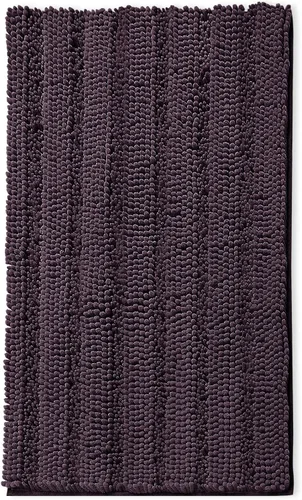 Miniatura 10 de Clara Clark Tapetes para baño de felpilla, tapetes de baño de felpa ultra suaves, lavables a máquina, con parte trasera antideslizante, 44 x 26 Negro