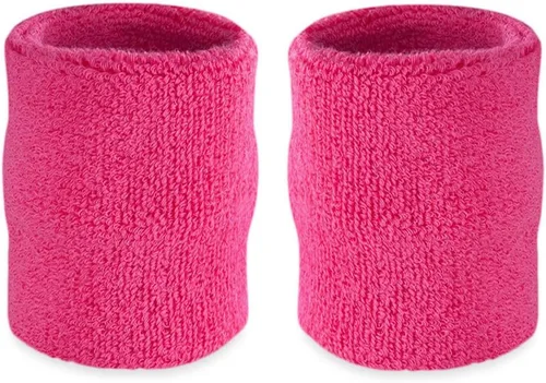 Miniatura 7 de Suddora Muñequeras de Brazo, Bandas Gruesas de Algodón Absorbentes y Transpirables para Entrenamiento, Gimnasia, Baloncesto, Tenis y Fútbol