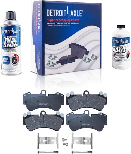 Miniatura 70 de Detroit Axle - Pastillas de Freno Delantero para Nissan Altima Maxima Sentra 350Z Cube Juke Versa INFINITI G20 G35 I30 I35 Suzuki SX4, Pastillas