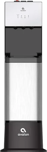 Miniatura 3 de Avalon Base dispensadora de enfriador de agua, extensor de altura de pedestal para modelos de carga inferior y sin botella, BASE-BLK
