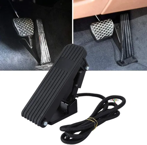 Miniatura 2 de Pedal de freno para vehículo eléctrico, acelerador de pie, control de velocidad del acelerador, pedal de freno universal para bicicletas eléctricas