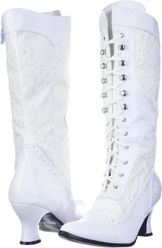 Miniatura 7 de Botas de tacón Ellie Shoes 253-Rebecca, con encaje