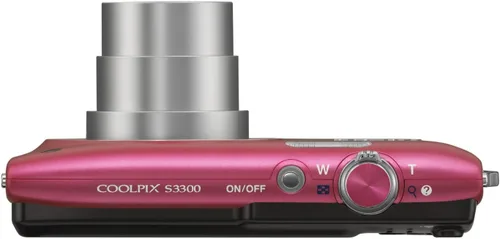 Miniatura 3 de Nikon COOLPIX S3300 Cámara digital de 16 MP con lente de vidrio NIKKOR de zoom 6x y pantalla LCD de 2.7 pulgadas (Rosa)