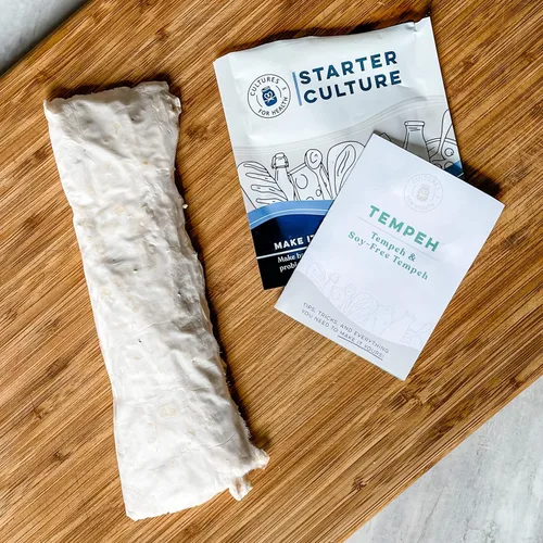 Miniatura 4 de Cultures for Health Paquete de proteína vegana 8 paquetes en total, incluye esporas de inicio para tempeh (x4) y Natto (x4) Sustitutos de carne
