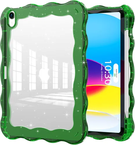 Miniatura 8 de Funda para iPad de 9ª/8ª/7ª Generación de 10.2", Cuerpo Completo Resistente de Servicio Pesado a Prueba de Golpes Anti Rayones Cubierta (Negro Azul)
