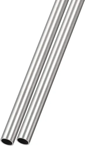 Miniatura 17 de METALLIXITY Tubo de acero inoxidable 316 (0.039 in de diámetro exterior x 0.006 in de pared T x 9.843 in de largo), 2 piezas, tubo recto
