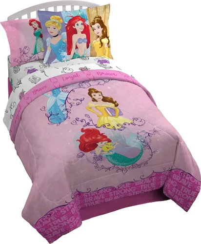 Miniatura 45 de Jay Franco Wednesday Addams - Juego de edredón tamaño individual, ropa de cama de 5 piezas, incluye juego de sábanas y fundas de almohada, ropa