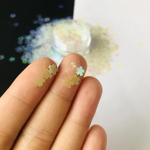 Miniatura 4 de PrettyG Paquete de 0.35 oz/paquete – Sakuras lentejuelas purpurina – Festival Rave belleza maquillaje cara cuerpo uñas arte decoración C03