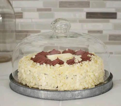 Miniatura 2 de Cloche de postre con base