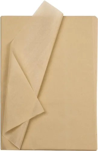 RUSPEPA Papel de seda de envoltura de regalo, papel de seda caqui para envoltura de regalo, manualidades de arte, bricolaje, bolsas de paquete,