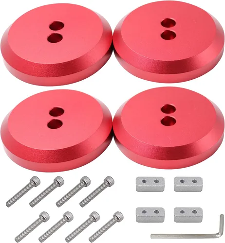 UP GRADE Adaptador de almohadilla de gato mejorado BilletFloor Jack Billet apto para Corbetas C7 C6 y C5 y la mayoría de Porsche - Perno premium de