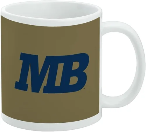 Miniatura 171 de GRAPHICS & MORE Taza de café de cerámica con logotipo secundario de la Universidad Bob Jones, tazas de regalo novedosas para café, té y bebidas Logo