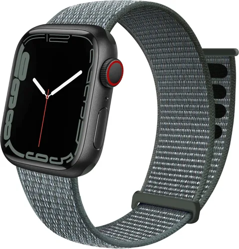 Miniatura 19 de Correa deportiva compatible con Apple Watch Band de 1.496 in, 1.575 in, 1.654 in, 1.732 in, iWatch Series 6 5 SE 4 3 2 1, correa de nailon con azul