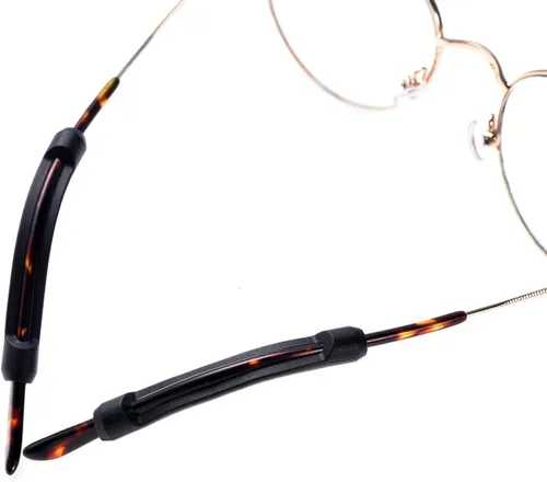 Miniatura 7 de Ganchos de silicona para lentes de oreja, soporte para correa de lentes deportivos, puntas de sien, retenedores de gafas antideslizantes, elásticos