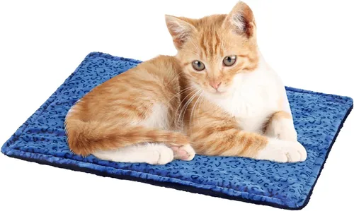 MARUNDA Cama autocalentable para gatos, cama súper suave para gatos, perros y mascotas, tela gruesa, lavable de doble cara, no eléctrica.