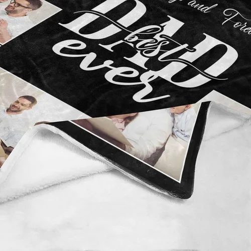 Miniatura 5 de D-Story Manta de fotos personalizada, manta de foto personalizada para disfraz, primera manta de microforro polar ultra suave, manta de cama de 40 x
