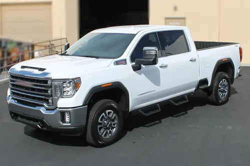 Miniatura 6 de Magnum RT Gen 2 Drop Steps - Estribos negros compatibles con nueva carrocería doble cabina 2019-2026 Silverado Sierra 1500 y 2020-2026 2500/3500 HD
