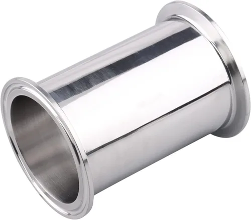 DERNORD Tubo de carrete sanitario, acero inoxidable 304, 4 pulgadas (4.016 in) de longitud, 2.5 pulgadas (2.500 in) de diámetro exterior, triple