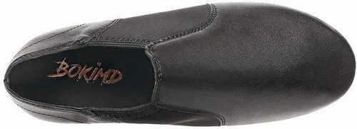 Miniatura 4 de Zapatos de jazz con suela de cuero, sin cordones, para niñas y niños (niños pequeñosniños grandes)