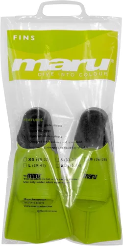 Miniatura 3 de MARU Aletas de entrenamiento, aletas de natación de silicona para patadas más fuertes y rápidas con mayor propulsión, utilizadas para entrenamiento