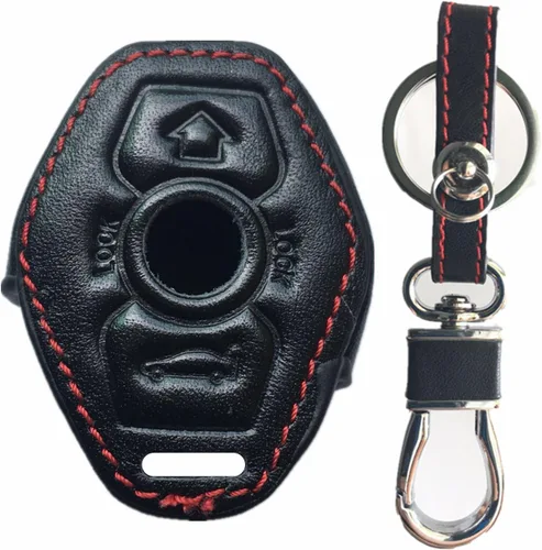 Funda de cuero de repuesto para llavero de entrada sin llave para 3, 5, 7, serie M3, M5, M6, X3, X5, Z3, Z4, Z8, LX8FZV
