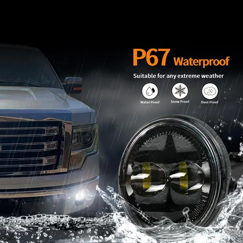 Miniatura 5 de Faros antiniebla LED para F150 compatibles con F150 2006-2014, Ranger 2008-2011, Expedition 2007-2014, kit de luces de conducción de parachoques