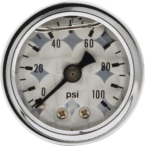 Allstar Performance ALL80226 0-100 PSI motor girado manómetro a prueba de golpes