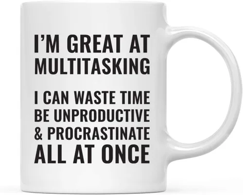 Miniatura 7 de Andaz Press Taza de café de oficina de 11 onzas, Sorry, No Hablo Fucktardo, paquete de 1, novedosa taza para beber, broma, gran idea de regalo