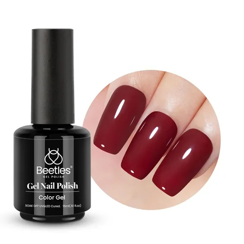 Miniatura 9 de Beetles - Esmalte de uñas en gel, 1 unidad de 0.5 onzas fluidas (15ml), extracción por remojo, arte de uñas, estética de manicura, bricolaje, curado