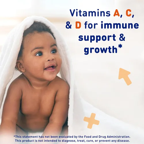 Miniatura 2 de Enfamil Prenatals & Baby Vitamins Tri-Vi-Sol Vitamina A, C & D Gotas Multivitamínicas para Bebés, Apoyan el Crecimiento y la Salud Inmunológica