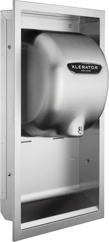Miniatura 3 de XLERATOR Secador de manos compatible con la ADA Kit #40502 (secadora no incluida)