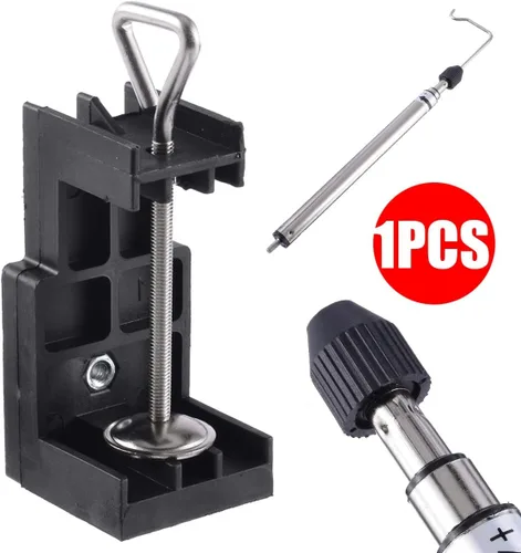 Miniatura 6 de Soporte para amoladora rotativa Abrazadera en el eje Felxible Grinder Holder Stand Hanger Multitools con abrazadera de soporte Multi herramienta